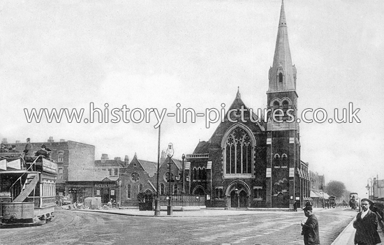 Trinity Presbyterian Church, Maryland point, Leytonstone Road, Stratford, London. c1908